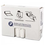 High-Density Can Liner, 33 x 40, 33gal, 11mic, Clear, 25/Roll, 20 Rolls/Carton IBSS334011N