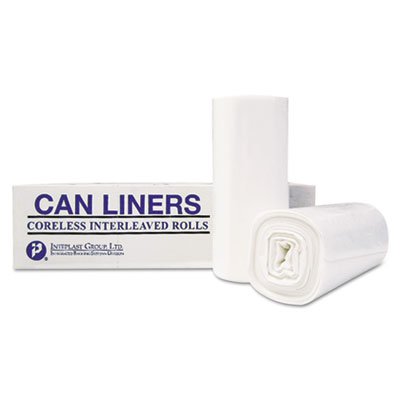 High-Density Can Liner, 36 x 58, 55-Gallon, 13 Micron Equivalent, Clear, 25/Roll IBSVALH3660N12