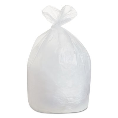 BWK 385822 High-Density Can Liner, 38x58, 60gal, 19 Mic Equiv., Natural, 25 Bag/RL, 6 RL/CT BWK385822