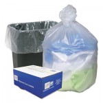 Ultra Plus High Density Can Liners, 16gal, .315mil, 24 x 33, Natural, 200/Carton WBIWHD2431