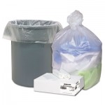 Ultra Plus High Density Can Liners, 31-33gal, .433mil, 33 x 40, Natural, 100/Carton WBIWHD3339