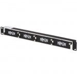 Tripp Lite High-Density Copper/Fiber Enclosure Mini Panel, 1U, 4-Cassette Capacity N484-01U-MINI