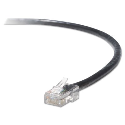 A3L980-03BLK High Performance CAT6 UTP Patch Cable, 3 ft., Black BLKA3L98003BLK