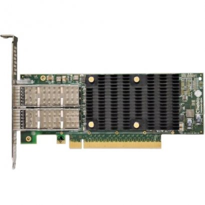 Chelsio High Performance, Low Profile, Dual Port 40/50/100GbE Server Offload Adapter T62100-SO-CR