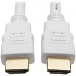 Tripp Lite High-Speed HDMI 4K Cable (M/M), White, 25 ft P568-025-WH