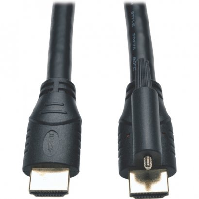 High Speed HDMI Cable with Ethernet and Locking Connector, 24AWG (M/M), 6-ft. P569-006-LOCK