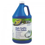 Zep Commercial High Traffic Floor Polish, 1 gal Bottle ZPEZUHTFF128EA
