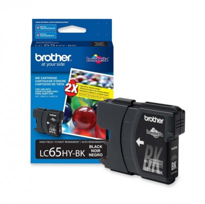 Brother High Yield Black Ink Cartridge LC65HYBK