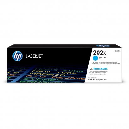 HP High Yield Cyan Original LaserJet Toner Cartridge CF501X