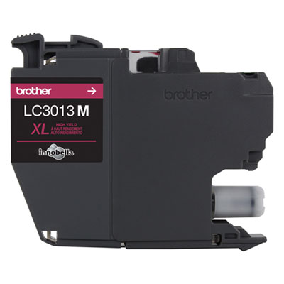 Brother High-Yield Ink, 400 Page-Yield, Magenta BRTLC3013M