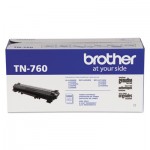 Brother High-Yield Toner, 3,000 Page-Yield, Black BRTTN760