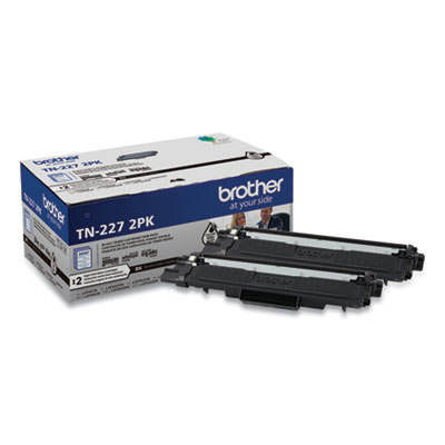 Brother High-Yield Toner, 3,000 Page-Yield, Black, 2/Pack BRTTN2272PK