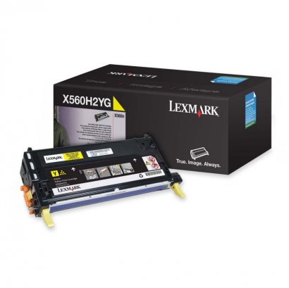 Lexmark High Yield Yellow Toner Cartridge X560H2YG