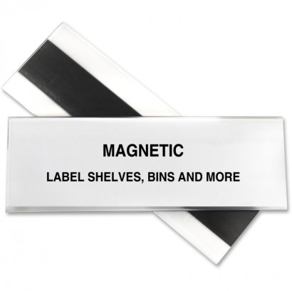 HOL-DEX Magnetic Shelf/Bin Label Holders 87247