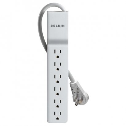 Belkin Home/office 6 Outlet Surge Suppressor BE106000-06R