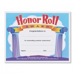 Trend Honor Roll Award Certificates, 8-1/2 x 11, 30/Pack TEPT2959