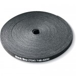 Black Box Hook and Loop Bundle Wrap - 5/8" (1.5-cm) Wide, Black, 75-ft. (22.8-m) FT9550A