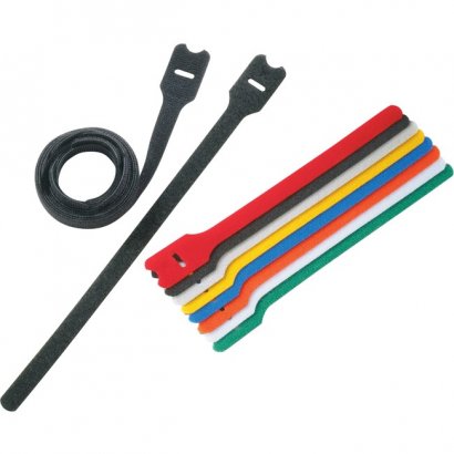 Panduit Hook & Loop Tie, Loop Style, 12.0"L (305mm), .50"W (12.7mm), Blue HLT3I-X6