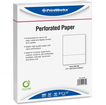Printworks Horizontally Perforated Paper 04130