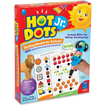 Hot Dots Jr. Getting Ready for School Set 6106