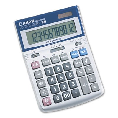 HS-1200TS Desktop Calculator, 12-Digit LCD CNM7438A023AA