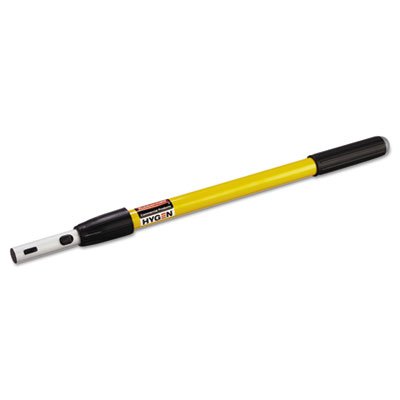 RCP Q745 HYGEN Quick-Connect Extension Handle, 20-40", Yellow/Black RCPQ745