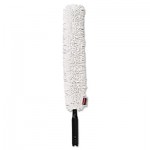 Rubbermaid Commercial HYGENE FGQ85200WH00 HYGEN Quick-Connect Flexible Dusting Wand, 28 3/8" Handle RCPQ852WHI