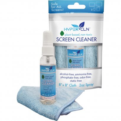 Falcon Safety Products HyperClean Plant-based Screen Cleaner Kit HCN2