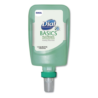 Dial Professional Hypoallergenic Foaming Hand Wash, Honeysuckle, 1.2 L Bottle, 3/Carton DIA16714