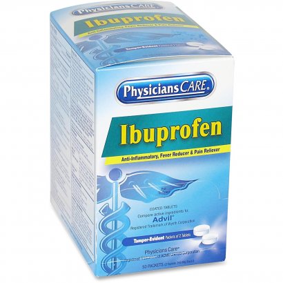 PhysiciansCare Ibuprofen Individual Dose Packet 90109