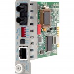 Omnitron Systems iConverter 10/100 ST Multimode 5km Plug-In Module 8380-0