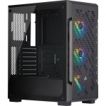 Corsair iCUE Airflow Tempered Glass Mid-Tower Smart Case - Black CC-9011173-WW