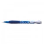 Pentel Icy Mechanical Pencil, 0.7 mm, HB (#2.5), Black Lead, Transparent Blue Barrel, Dozen PENAL27TC