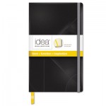 TOPS Idea Collective Journal, Hard Cover, Side Binding, 8 1/4 x 5, Black, 120 Sheets TOP56872