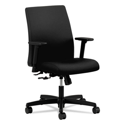 HON HITL1.A.H.U.CU10.T.SB Ignition Series Fabric Low-Back Task Chair, Supports up to 300 lbs