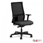 HON HIWM2.A.H.M.CU19.T.SB Ignition Series Mesh Mid-Back Work Chair, Iron Ore Fabric Upholstered Seat