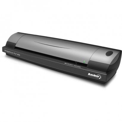 Ambir ImageScan Pro Duplex Document Scanner with AmbirScan Business Card DS490-BCS