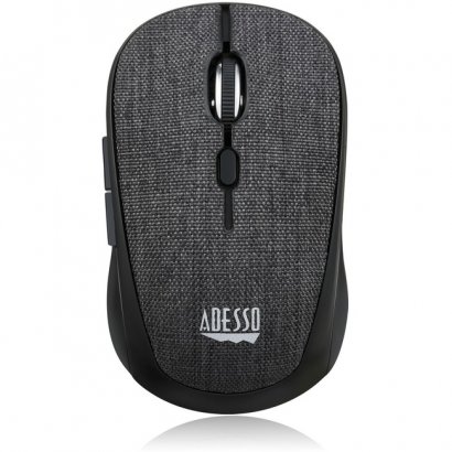 Adesso iMouse B - Wireless Fabric Optical Mini Mouse (Black) IMOUSE S80B