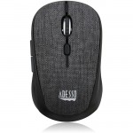 Adesso iMouse B - Wireless Fabric Optical Mini Mouse (Black) IMOUSE S80B