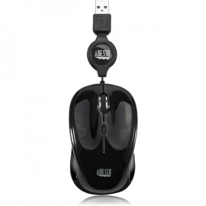 Adesso iMouse - USB Illuminated Retractable Mini Mouse IMOUSE S8B