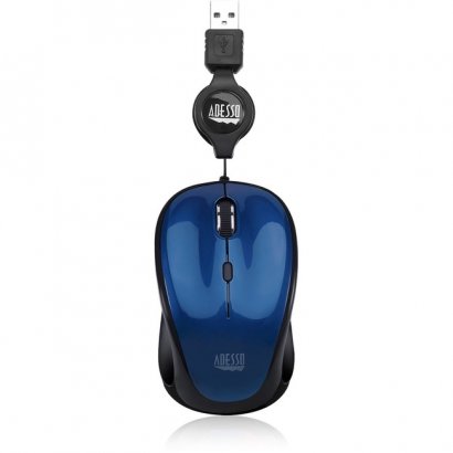 Adesso iMouse - USB Illuminated Retractable Mini Mouse IMOUSE S8L