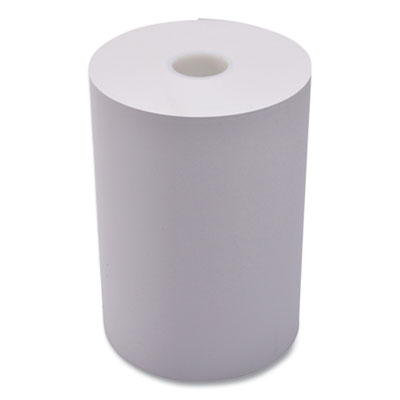 ICONEX 9074-2242 Impact Bond Paper Rolls, 1-Ply, 3.25" x 243 ft, White, 4/Pack ICX90742242