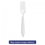 Impress Heavyweight Full-Length Polystyrene Cutlery, Fork, White, 1000/Carton SCCHSWF0007