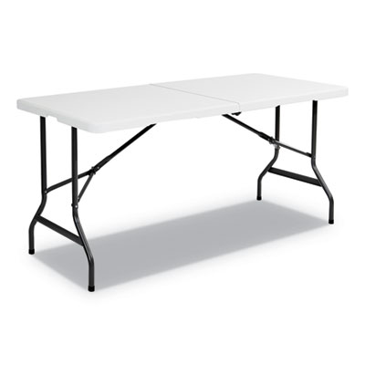 Iceberg IndestrucTables Too 1200 Series Bi-Fold Table, 60w x 30d x 29h, Platinum ICE65453