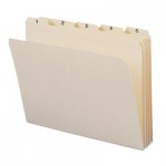 Smead Indexed File Folders, 1/5 Cut, Indexed 1-31, Top Tab, Letter, Manila, 31/Set SMD11769