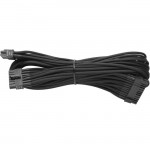 Corsair Individually Sleeved 24pin ATX Cable (Generation 2), Black CP-8920053