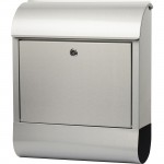 Tatco Indoor/Outdoor Stainless Steel Mailbox 51420