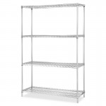 Industrial Chrome Wire Shelving Starter Kit 84187