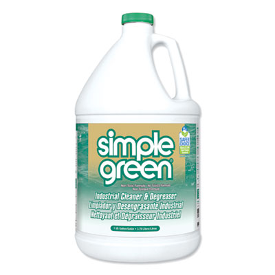 Simple Green 2710200613005 Industrial Cleaner and Degreaser, Concentrated, 1 gal Bottle, 6/Carton SMP13005CT