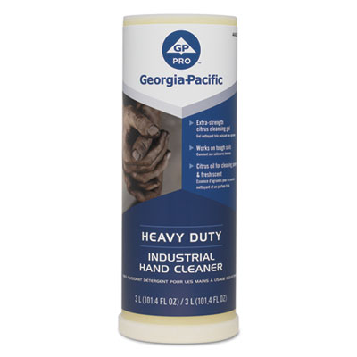 Georgia Pacific Professional Industrial Hand Cleaner, Citrus Scent, 300 mL, 4/Carton GPC44627